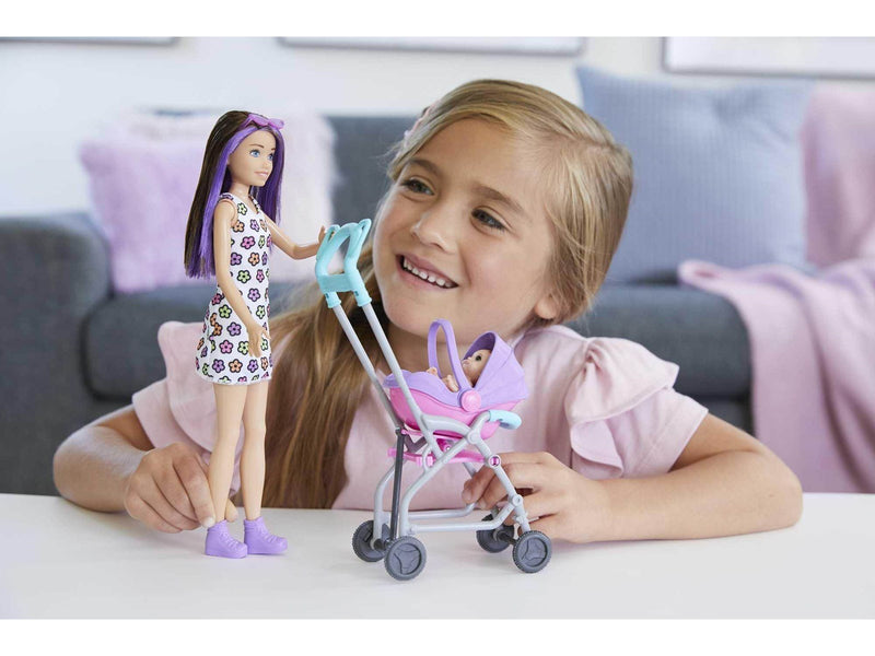 Barbie Skipper Babysitters Inc. Doll & Stroller Playset