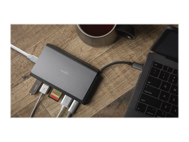 Moshi Symbus Mini 7-in-1 portable USB-C hub USB-Hubs