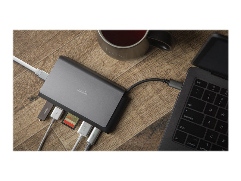 Moshi Symbus Mini 7-in-1 portable USB-C hub USB-Hubs
