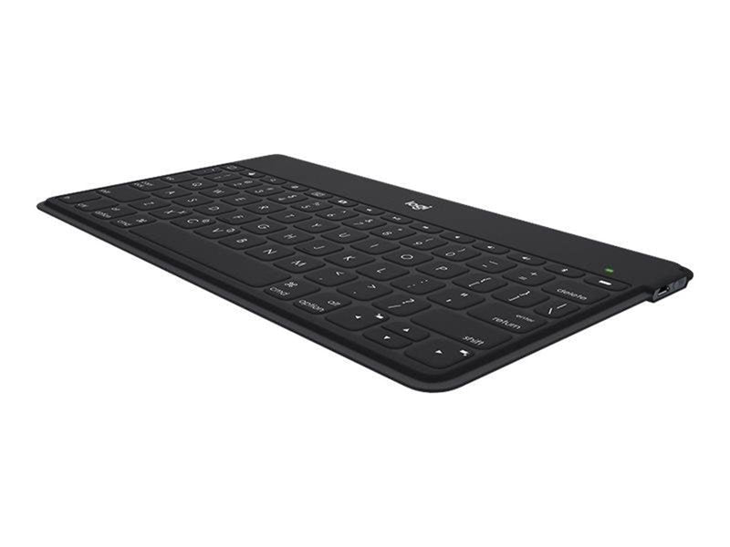 Logitech Logicool Keys-To-Go - keyboard - QWERTZ - German - black - Tastaturen - Deutsch - Schwarz