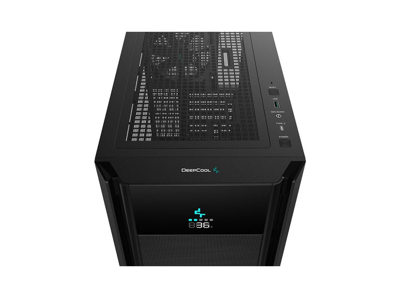 DeepCool CH510 MESH DIGITAL - Gehäuse - Miditower - Schwarz