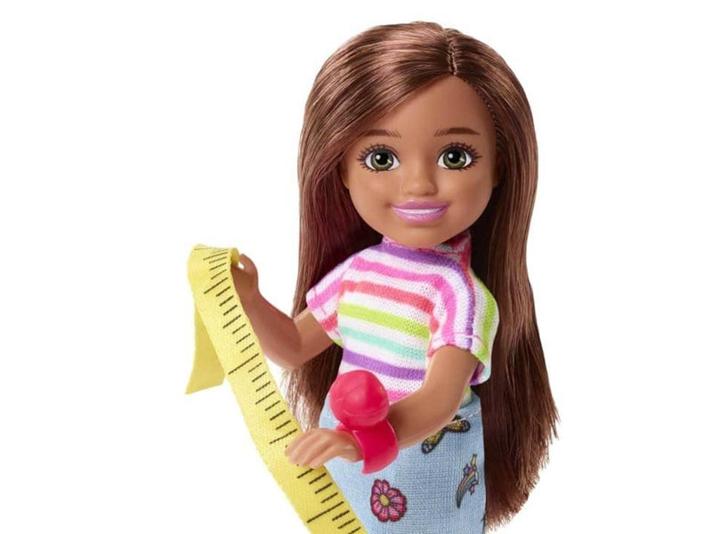 Barbie Chelsea Can Be Playset With Brunette Chelsea Fashion Designer Doll