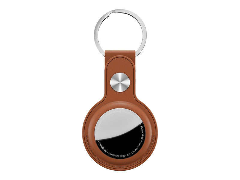 KeyBudz Leather Keyring for AirTag 2-pack