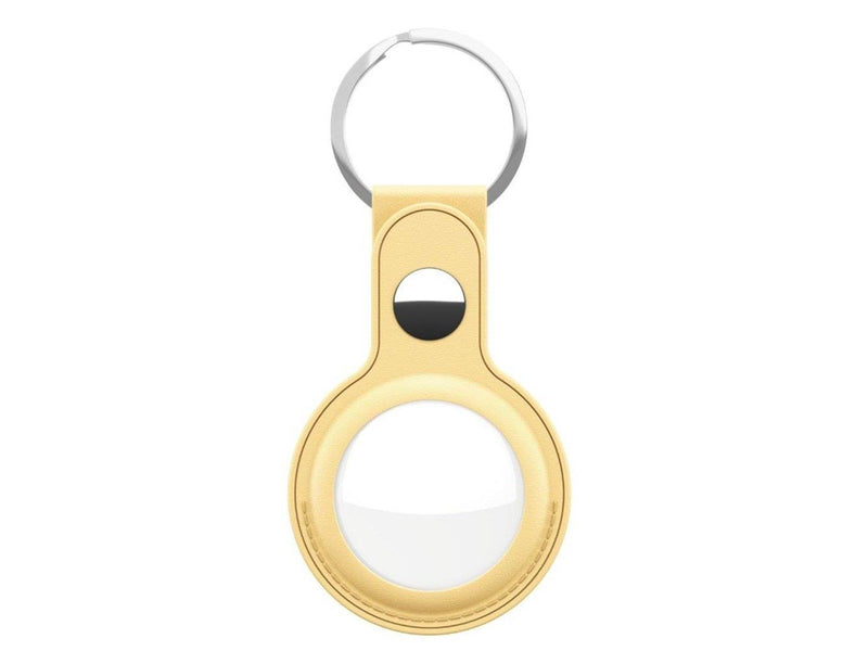 KeyBudz Leather Keyring for AirTag 2-pack