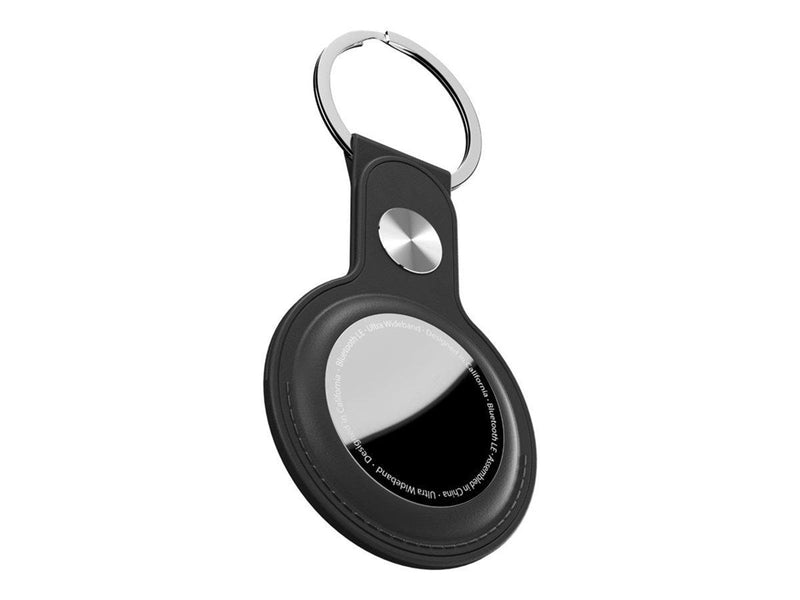KeyBudz Leather Keyring for AirTag 2-pack