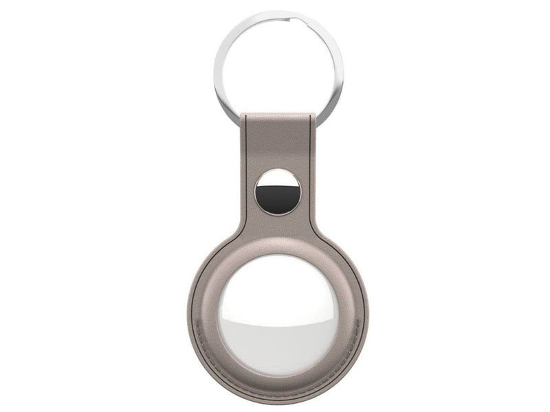 KeyBudz Leather Keyring for AirTag 2-pack
