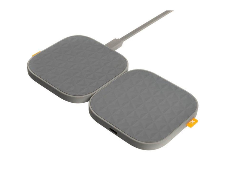 Xtorm Wireless Qi Fast Charger Duo 2x15W Grey