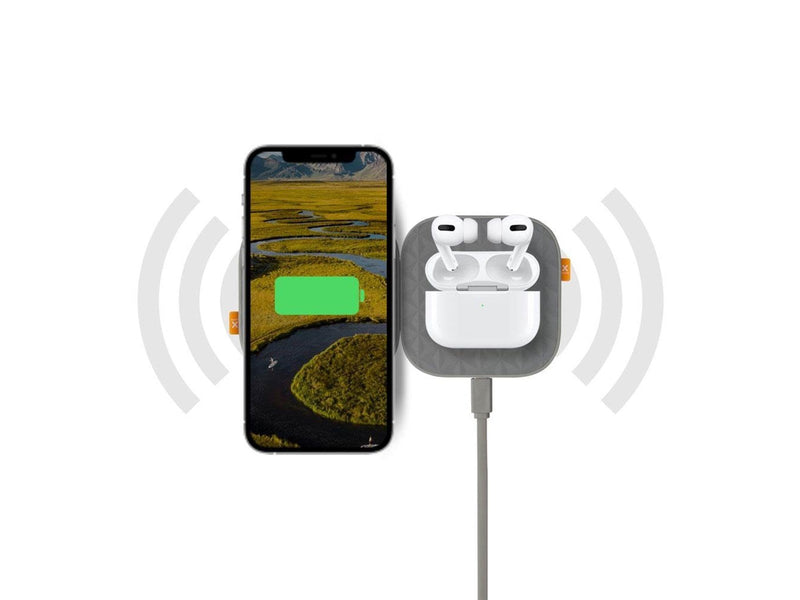 Xtorm Wireless Qi Fast Charger Duo 2x15W Grey
