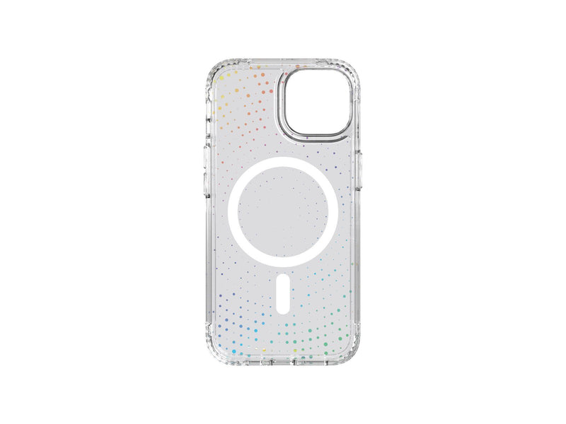 Tech21 Evo Sparkle MagSafe iPhone 13/14/15 Clear