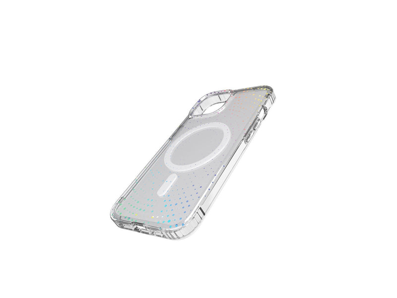 Tech21 Evo Sparkle MagSafe iPhone 13/14/15 Clear