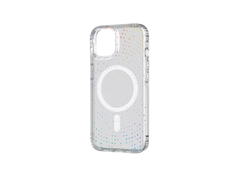 Tech21 Evo Sparkle MagSafe iPhone 13/14/15 Clear