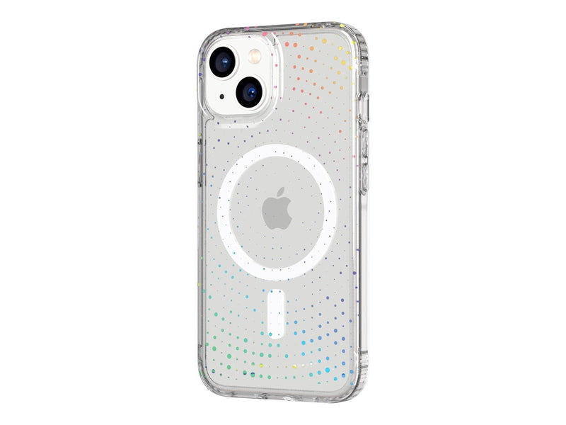 Tech21 Evo Sparkle MagSafe iPhone 13/14/15 Clear