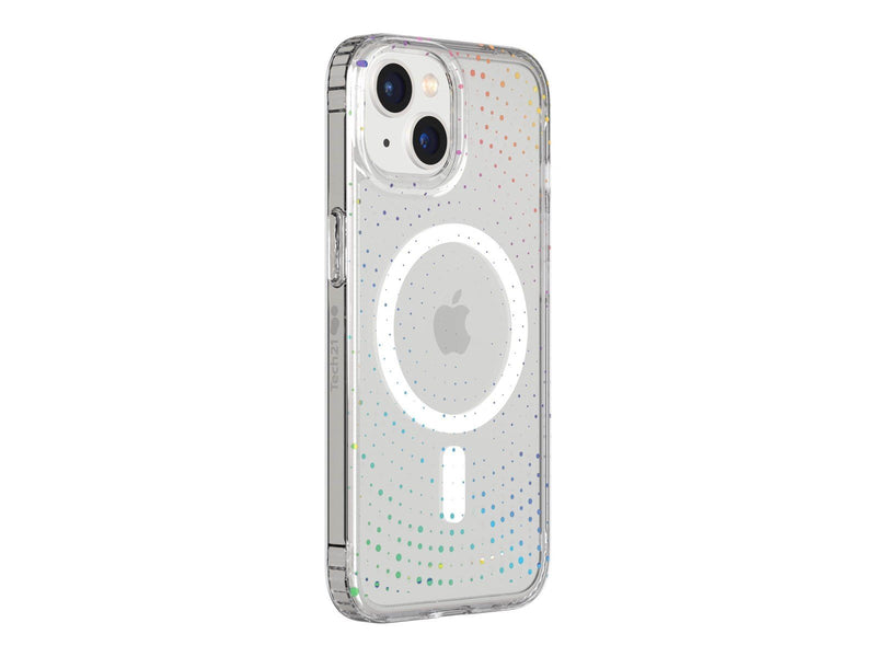 Tech21 Evo Sparkle MagSafe iPhone 13/14/15 Clear