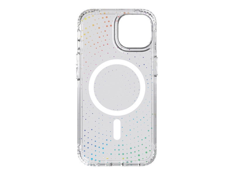 Tech21 Evo Sparkle MagSafe iPhone 13/14/15 Clear