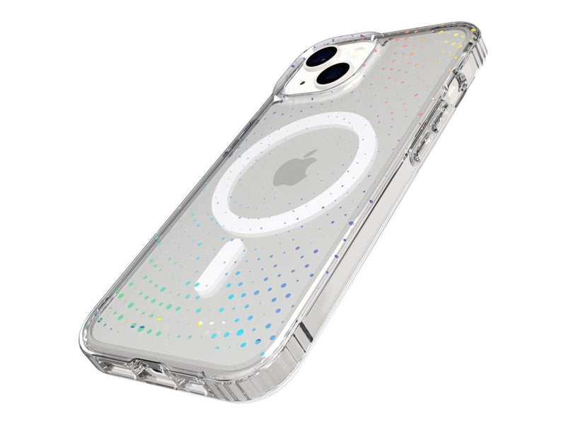 Tech21 Evo Sparkle MagSafe iPhone 13/14/15 Clear