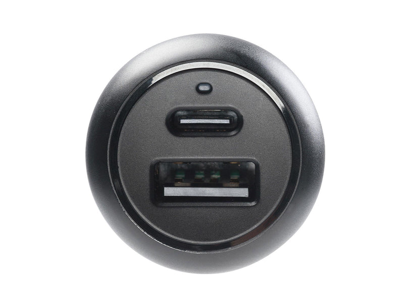 Vivanco 1xUSB-C PD / USB-A Car Charger 2x24W Black