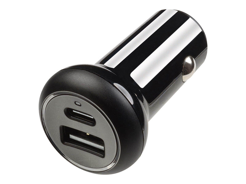 Vivanco 1xUSB-C PD / USB-A Car Charger 2x24W Black