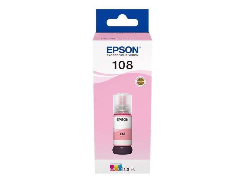 Epson EcoTank 108 - Light Magenta Ink - Nachfülltinte Helles Magenta