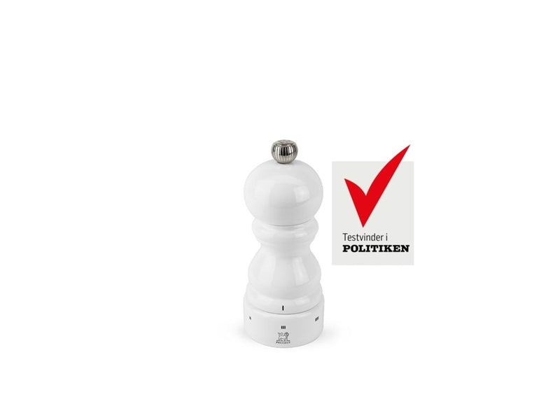 Peugeot Salt mill Paris uS 12 cm White lacquer Beech