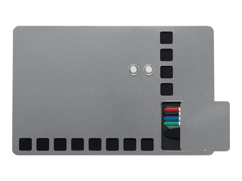 Nobo Quartet combo board - 610 x 390 mm - black silver