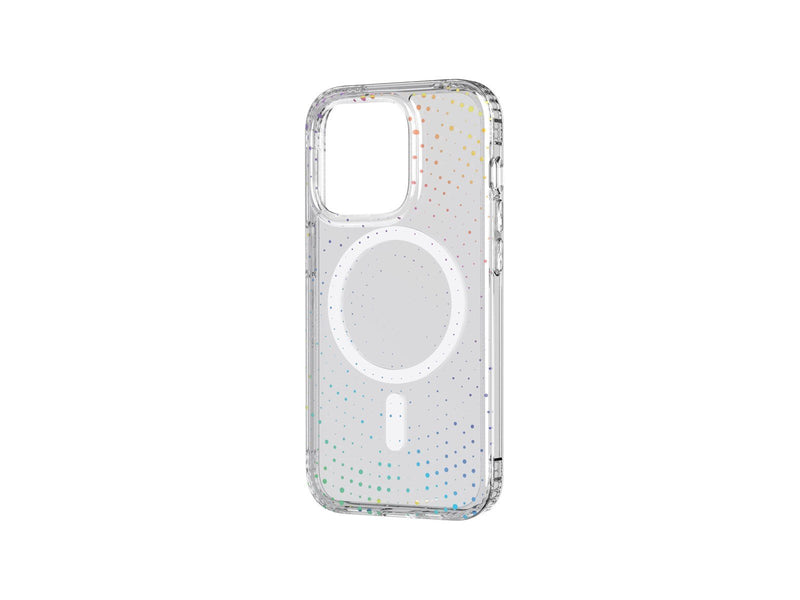 Tech21 Evo Sparkle MagSafe iPhone 14 Pro Clear