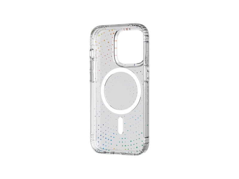 Tech21 Evo Sparkle MagSafe iPhone 14 Pro Clear