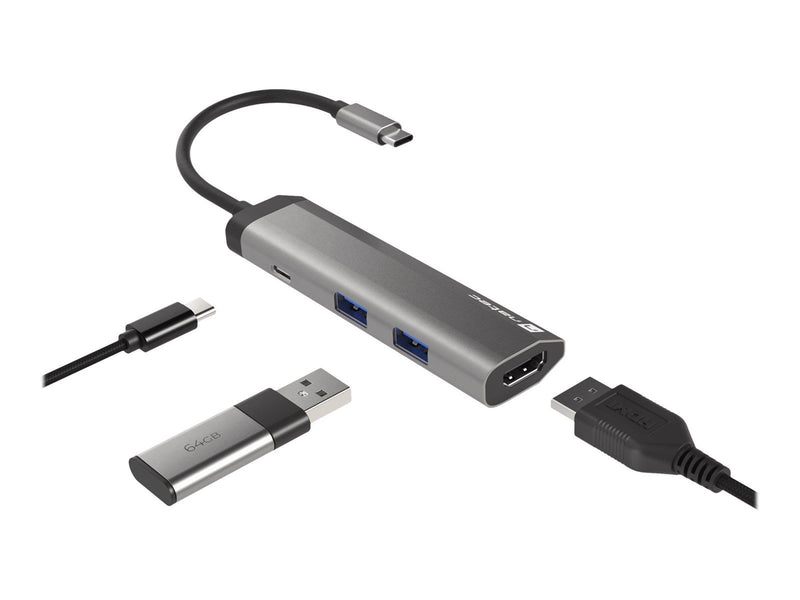 Natec Fowler - docking station - USB-C - HDMI