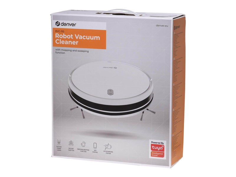 DENVER Roboter Staubsauger RVC-110 Robot Vacuum Cleaner