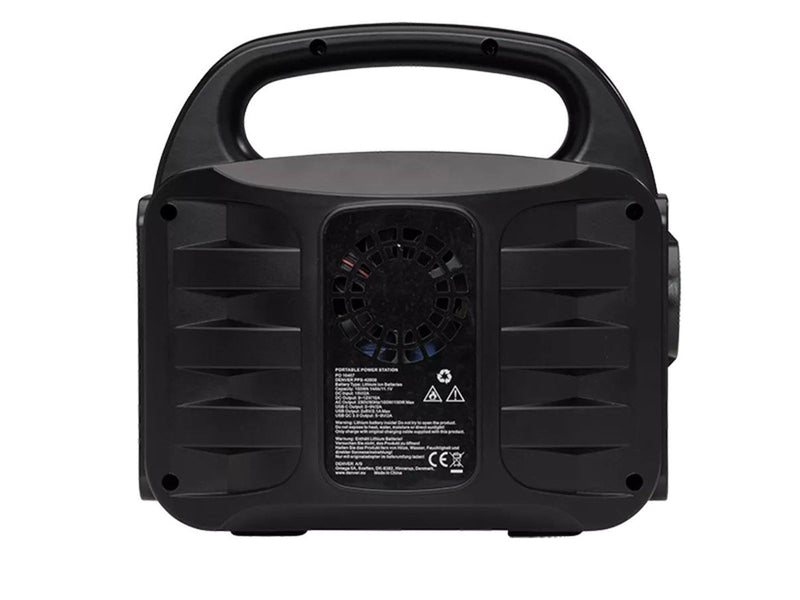 DENVER PPS-42000 Power Bank + Solar Cell - 42000mAh - 155Wh - 18W