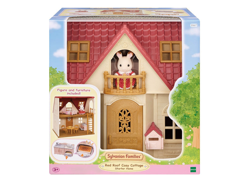 Sylvanian Families New Red Roof Cosy Cottage Starter Home