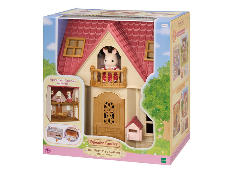 Sylvanian Families New Red Roof Cosy Cottage Starter Home