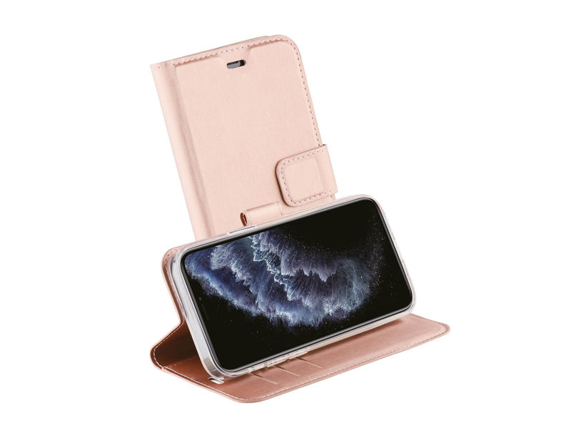 Vivanco Classic Wallet iPhone 12 mini  Rose Gold
