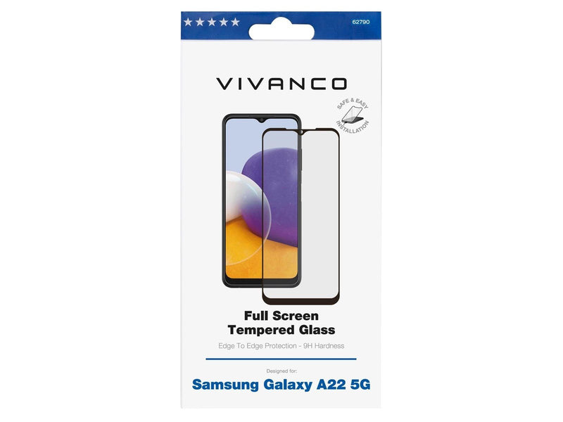Vivanco Full Screen Temp. Glass 9H Galaxy  A22 5G