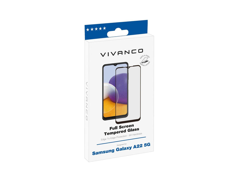 Vivanco Full Screen Temp. Glass 9H Galaxy  A22 5G