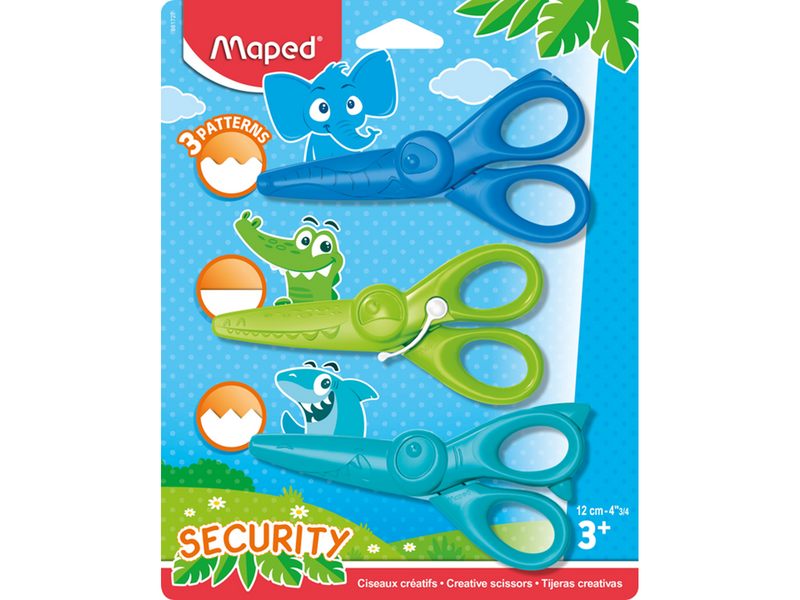 Maped Kidicraft set of scissors x3