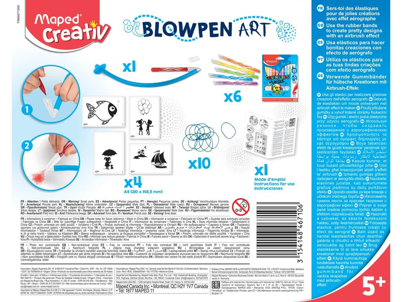 Maped Creativ Blowpen Art -  String'Art