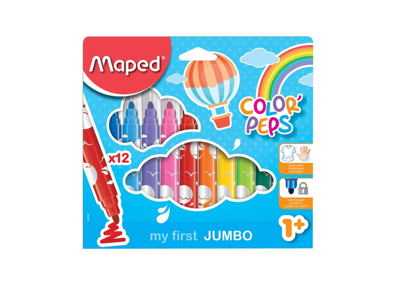 Maped Color'Peps My First Jumbo Felt-pens x24