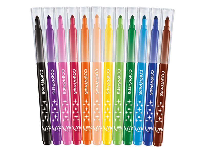 Maped Color'Peps Long Life felt-pens x12