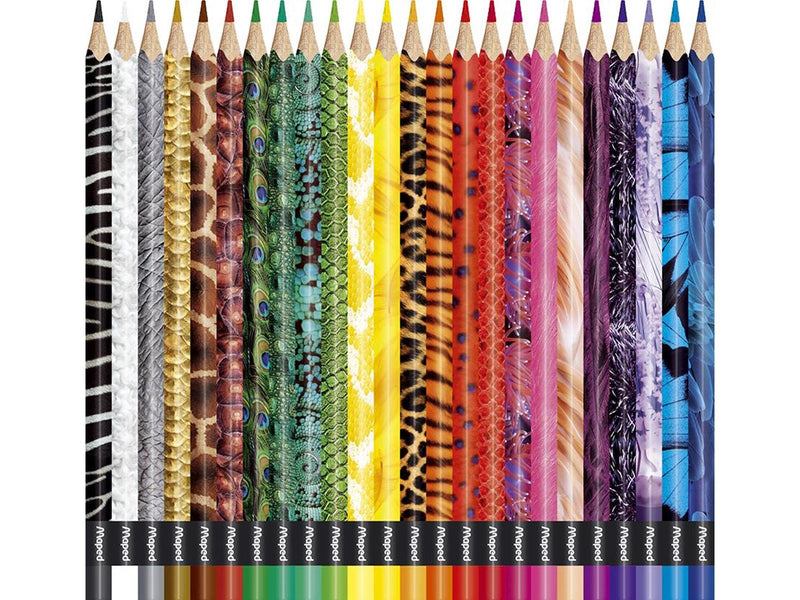 Maped Color'Peps Animals Colour pencils x24