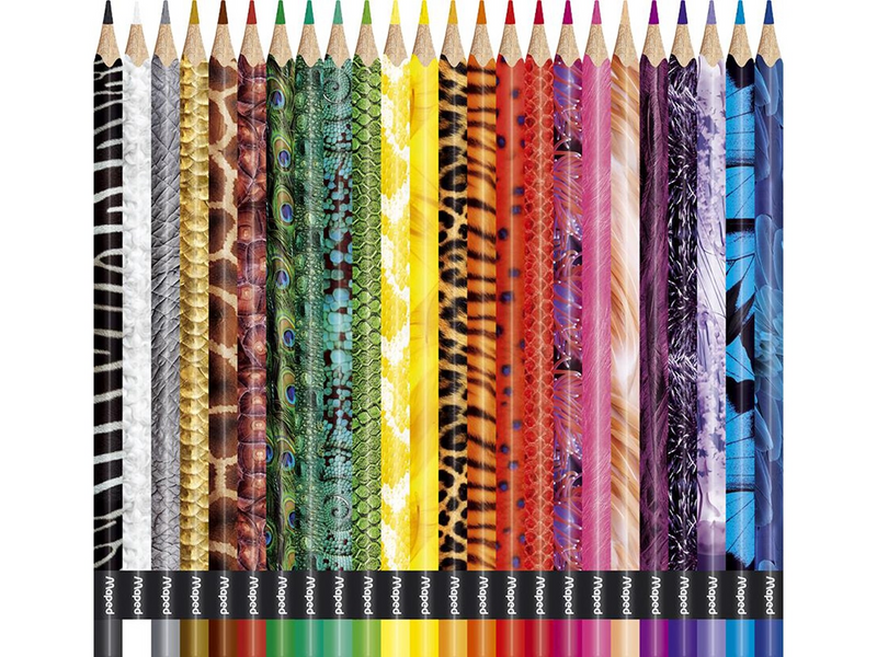 Maped Color'Peps Animals Colour pencils x24