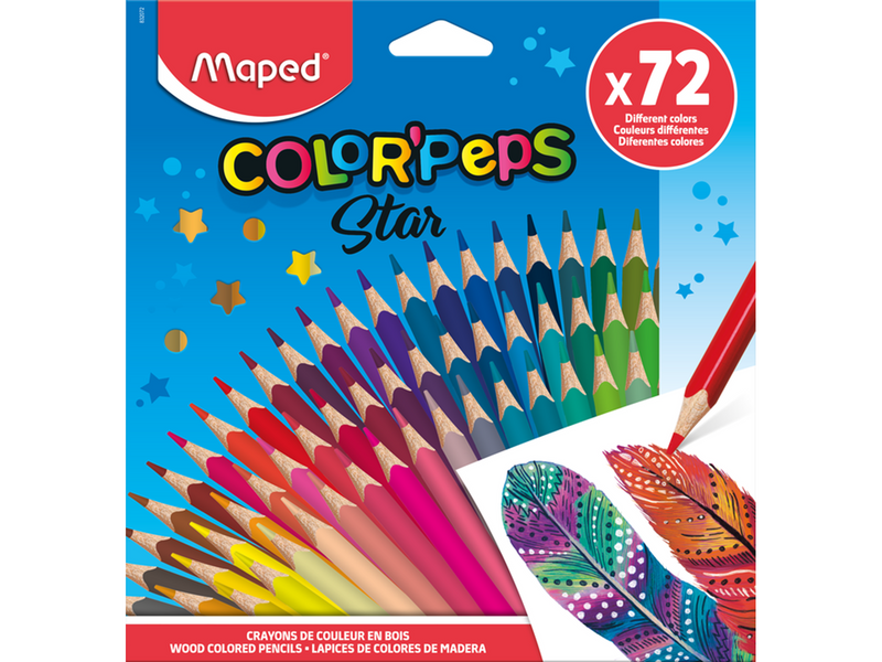 Maped Color'Peps Star Colour pencils x72