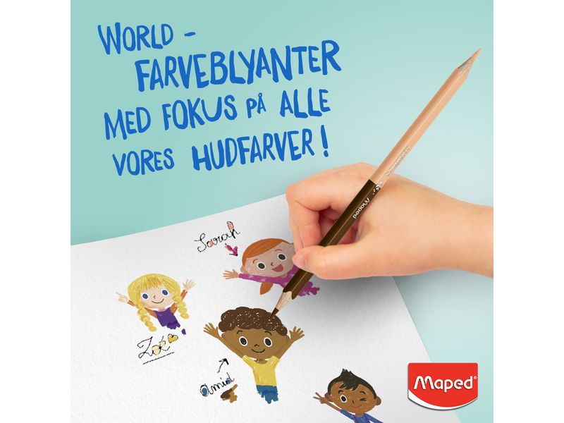 Maped Color'Peps World Colour pencils x15