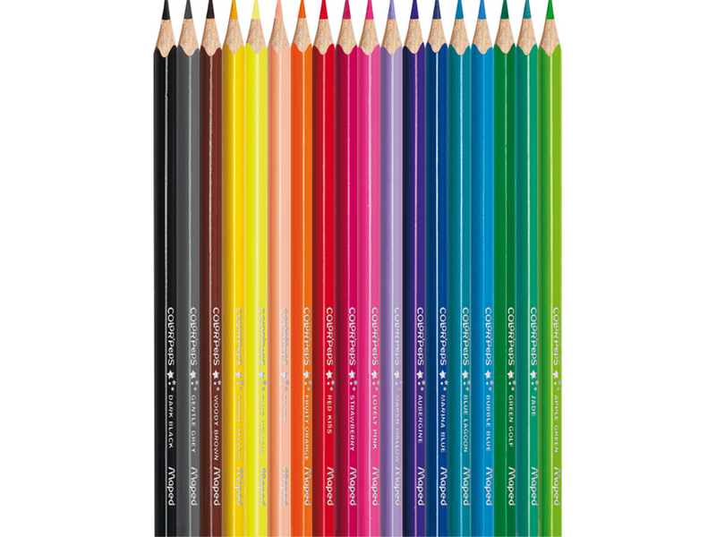 Maped Color'Peps Star colour pencils x18