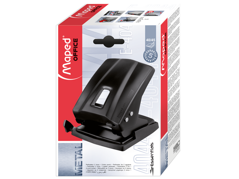 Maped Essentials Metal hole punch 40/45 2-Hole.