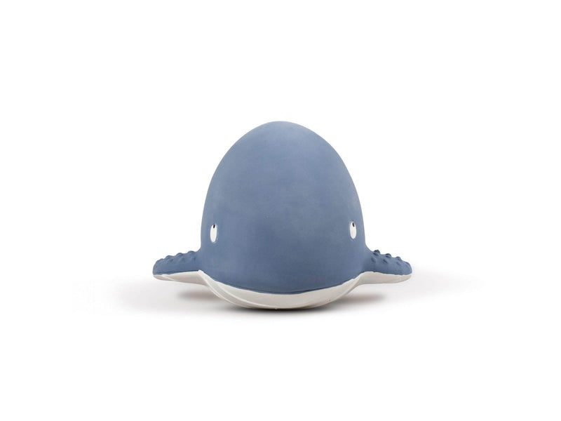 Filibabba Teether - Christian the whale Powder blue