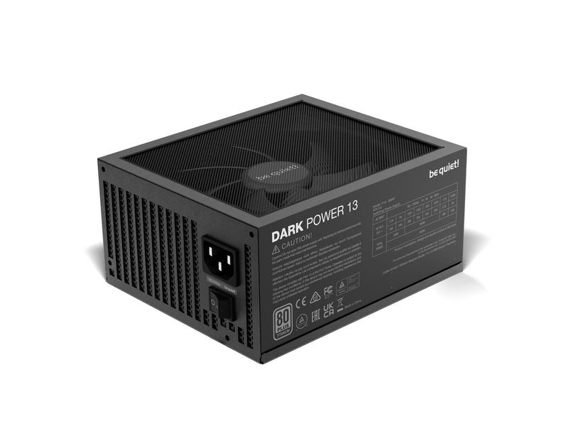 be quiet! Dark Power 13 ATX 3.0 - 850W Netzteile - 850 Watt - 135 mm - ATX - 80 Plus Titanium (bis zu 90% effektiv)