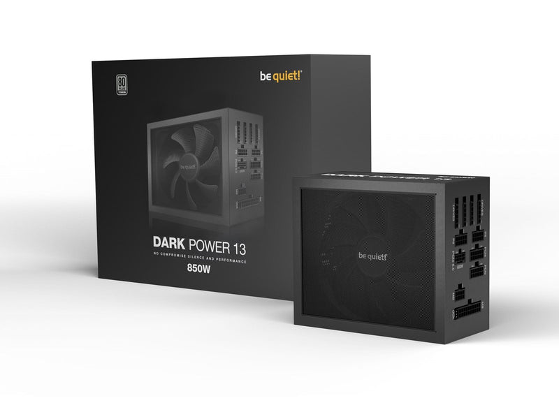 be quiet! Dark Power 13 ATX 3.0 - 850W Netzteile - 850 Watt - 135 mm - ATX - 80 Plus Titanium (bis zu 90% effektiv)