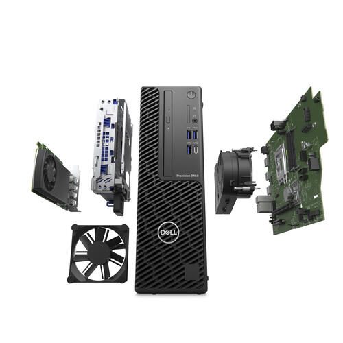 Dell Precision 3460 Tower Workstation Intel® Core™ i7-14700K, 16GB RAM, 512GB SSD, NVIDIA T1000, Win11 Pro