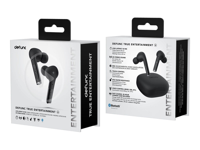 defunc  TRUE ENTERTAINMENT Wireless BT Black