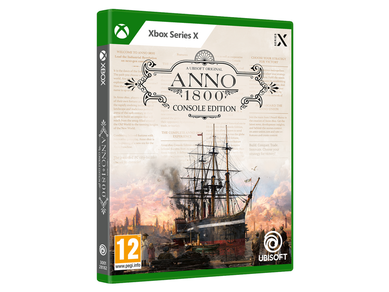 Anno 1800 (Console Edition) - Microsoft Xbox Series X - Strategie - PEGI 12